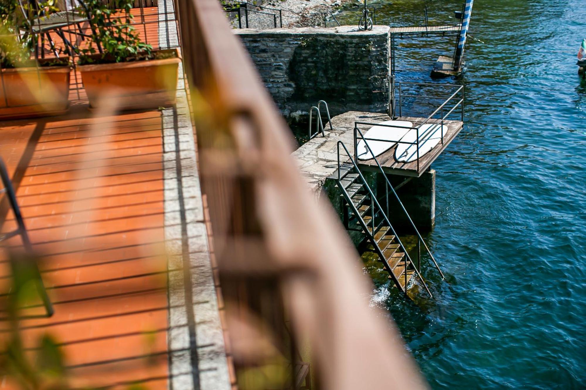 Darsena Di Riva Grande Hotel Moltrasio Exterior foto