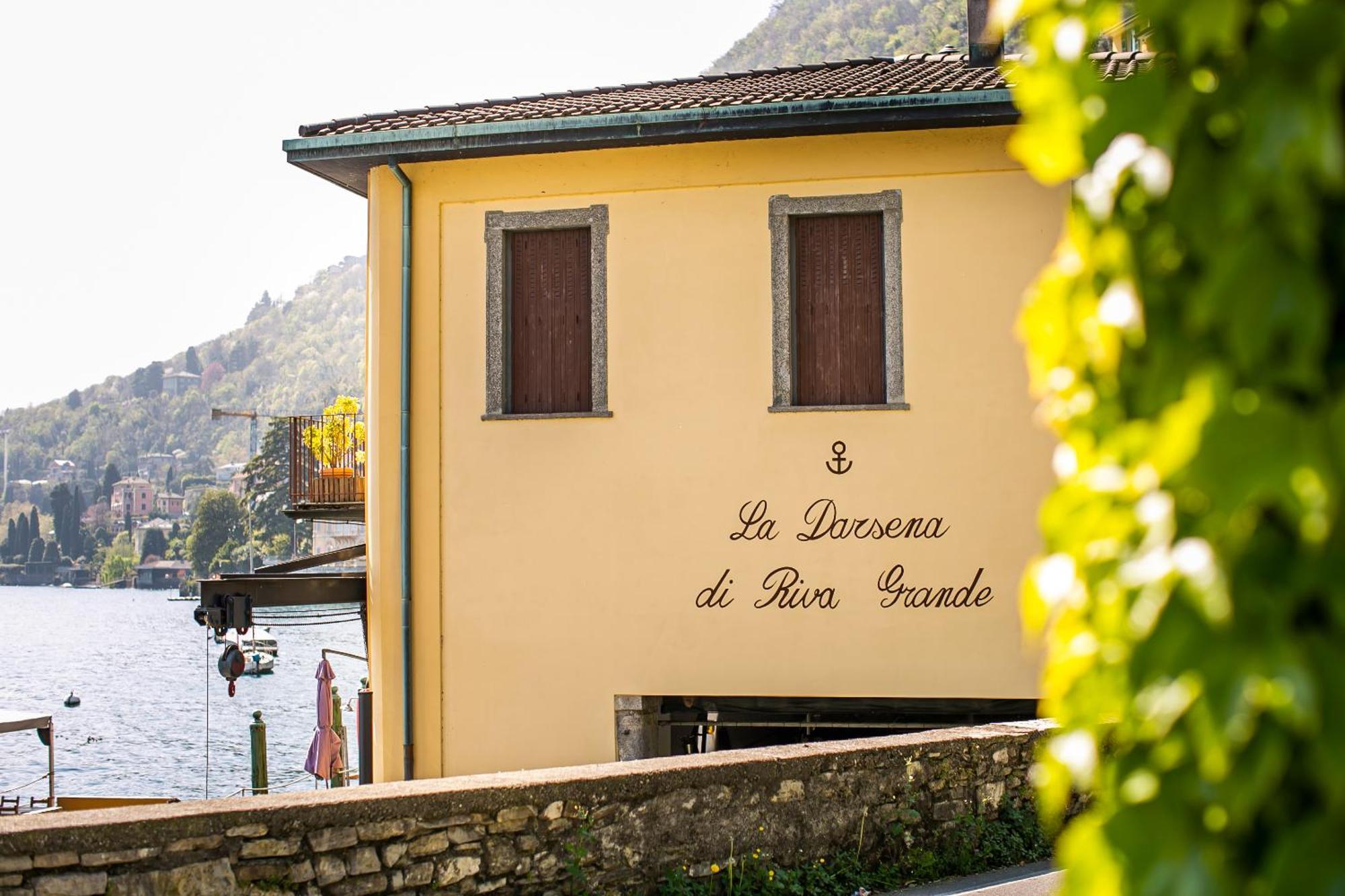 Darsena Di Riva Grande Hotel Moltrasio Exterior foto